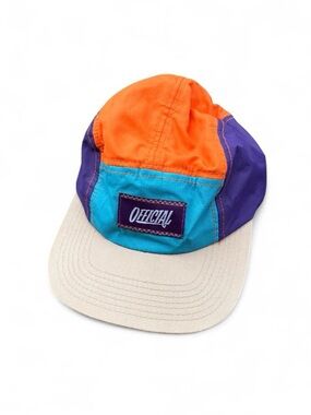 Official 5-Panel Camp Cap Multicolor